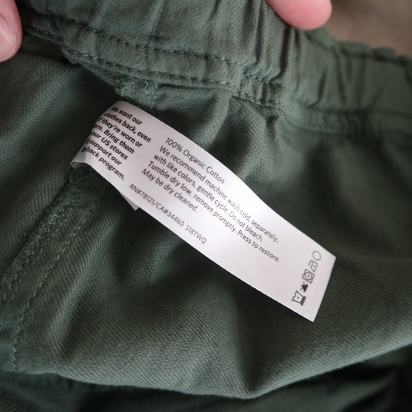 Eileen Fisher Nori Organic Cotton Twill Pants - Picture 10 of 10